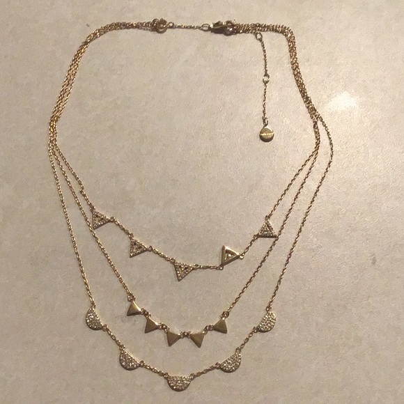 Stella and Dot 💎 three tier necklace - Picture 4 of 9